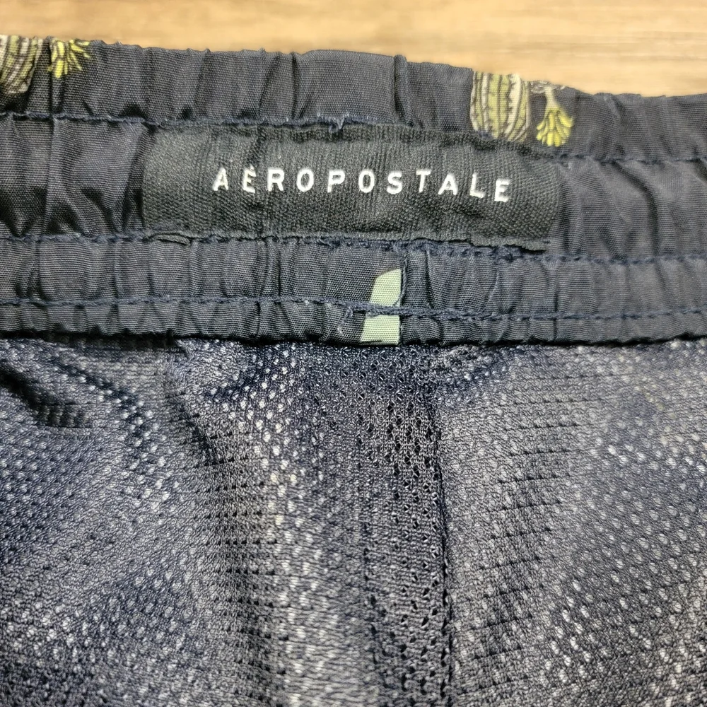 Aeropostale Cacti Kickback Jogger Shorts Board Shorts Swim Trunks Cactus Medium